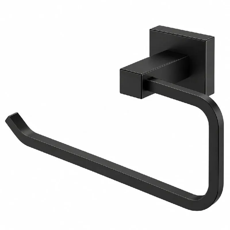 Suporte Para Papel Higiênico Preto Fosco Jiwi 2051qpr Eb-2051 Q Pr Econometal Econometal
