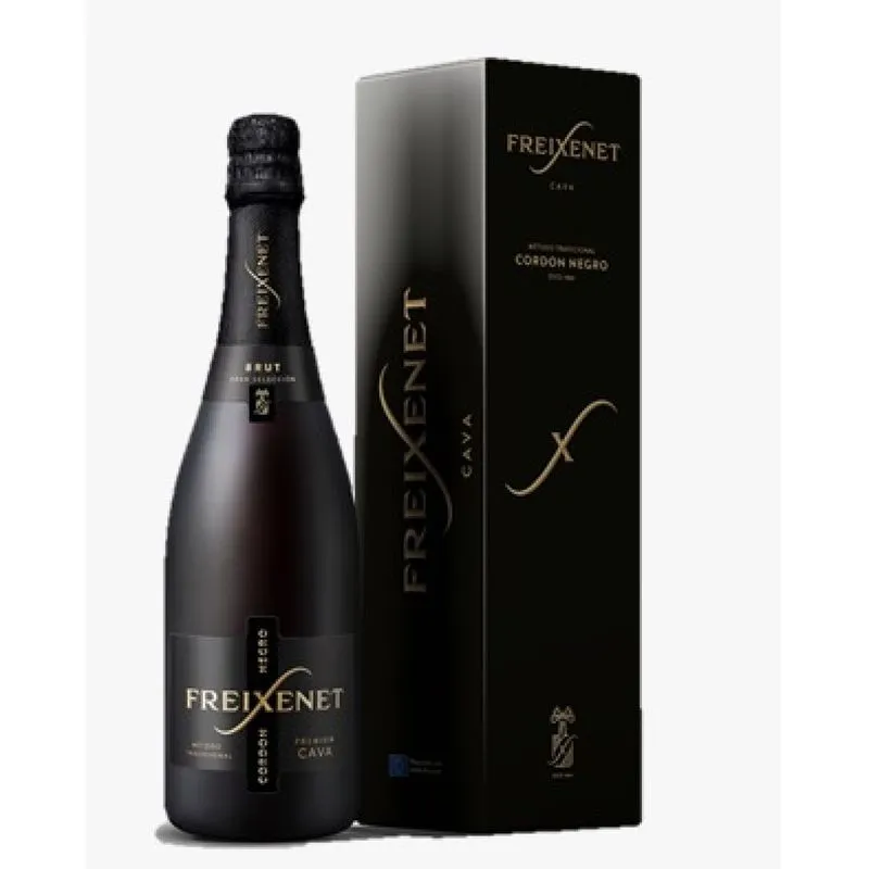 Cava Freixenet Cordón Negro Brut 750ml Com Embalagem Exclusiva