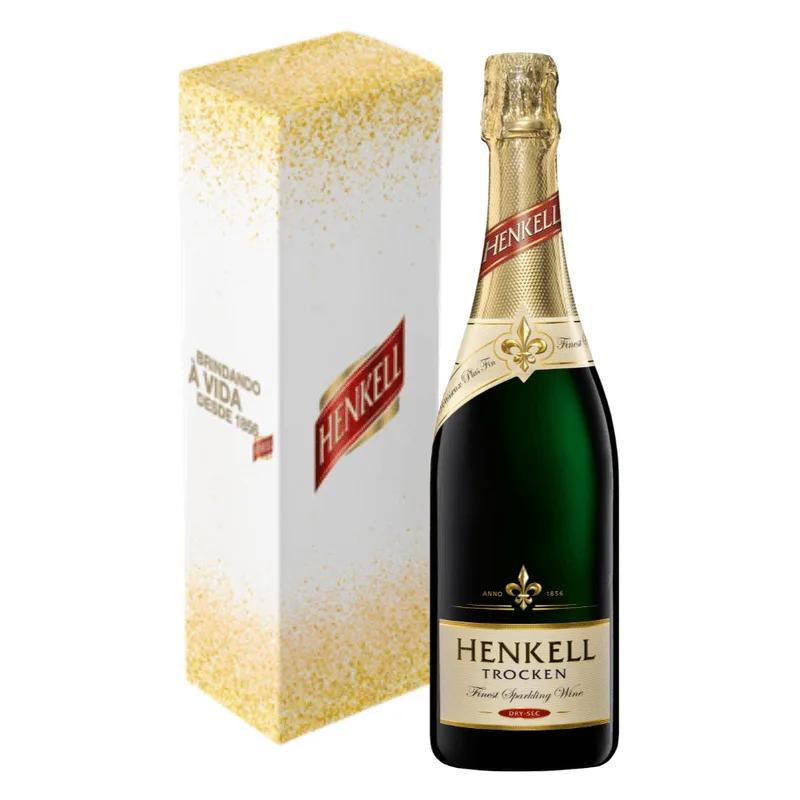Espumante Henkell Trocken Demi-sec 750ml Com Embalagem Exclusiva Henkell