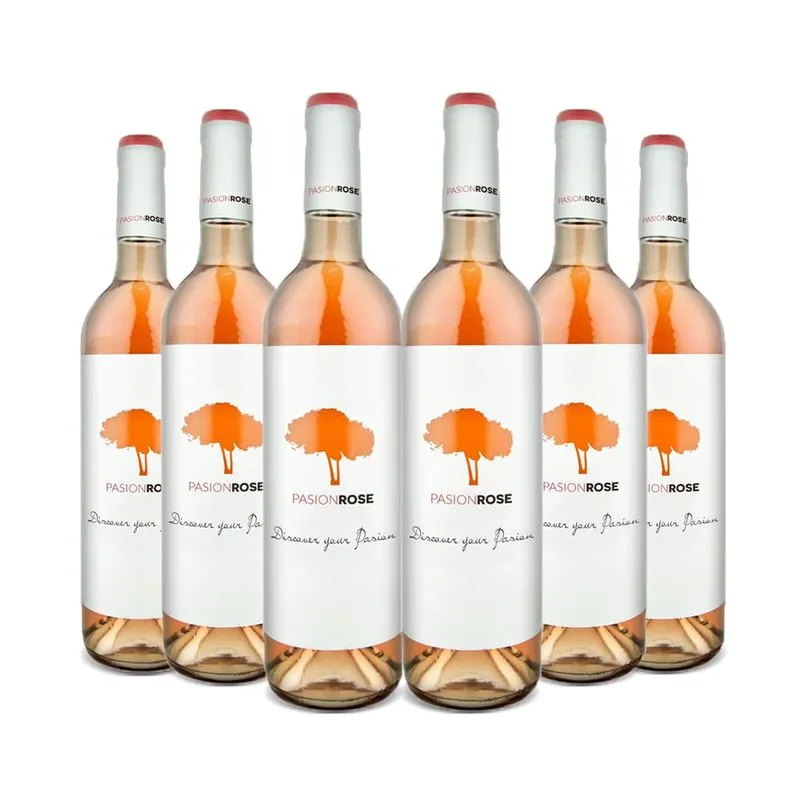 Kit 6 Vinhos Rose Secos Espanhóis Pasion Santa Margarita Santa Margarita Bodegas
