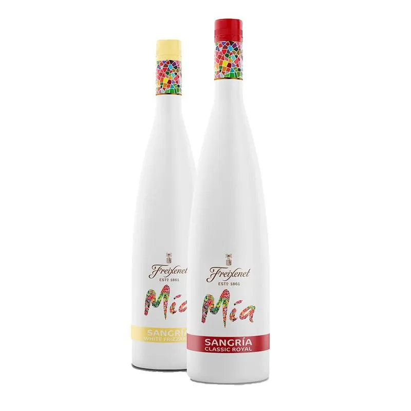 Kit 1 Sangría White Frizzante 750ml + 1 Sangría Classic Royal 750ml