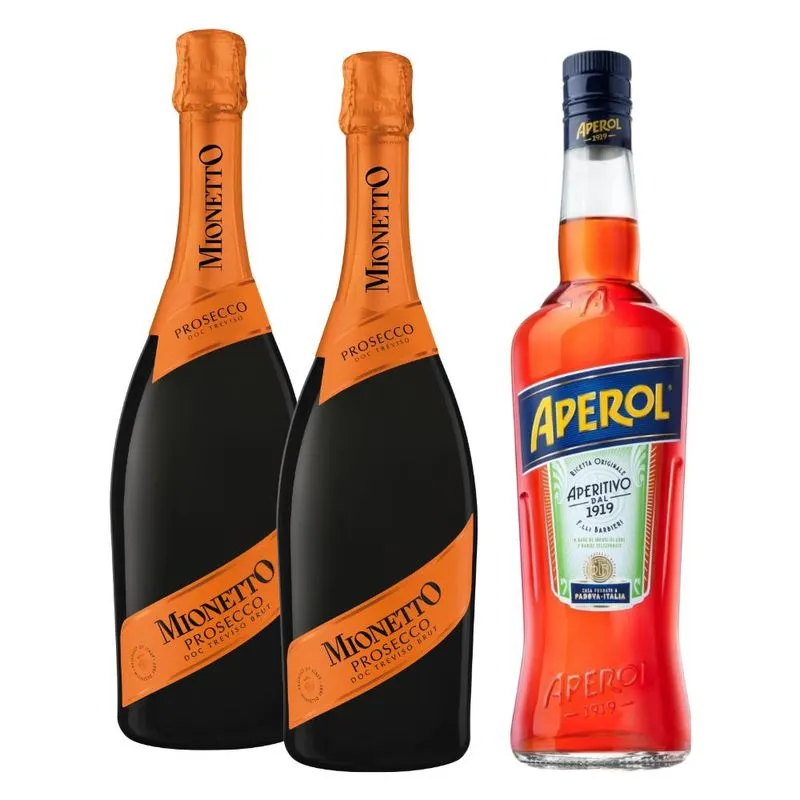 Compre 2 Mionetto Orange 750ml E Leve 1 Aperol 750ml