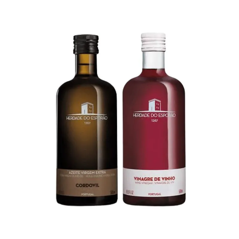 Kit Azeite Português Esporão Cordovil E Vinagre Português Esporão 500ml Shopvinho