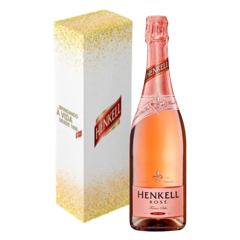 Espumante Henkell Rosé Seco 750ml Com Embalagem Exclusiva