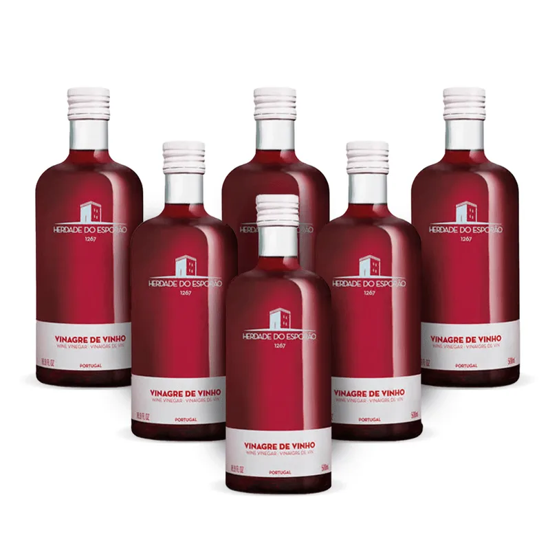 Kit 6 Vinagres De Vinho Tinto Português Esporão Esporão