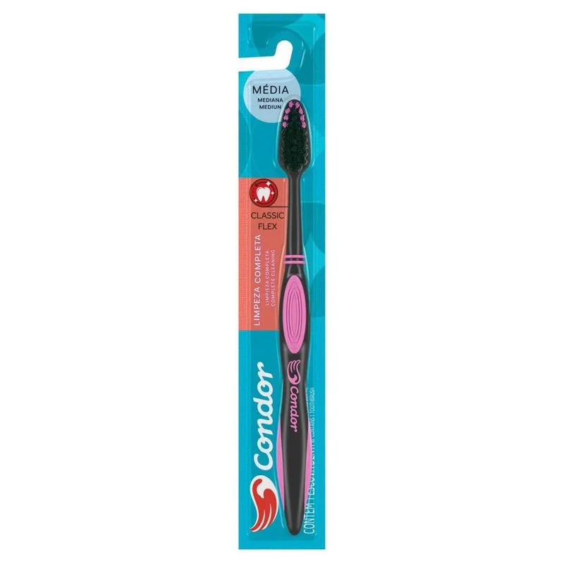 Escova Dental Media Condor Classic Flex