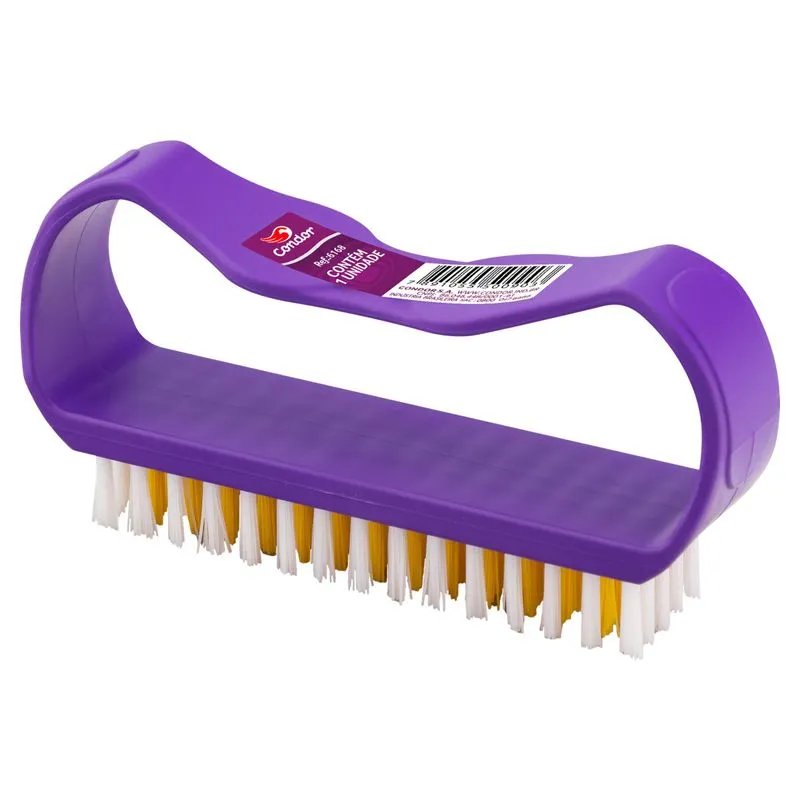 Escova Para Unhas Condor Cerdas Macias E Diferenciada
