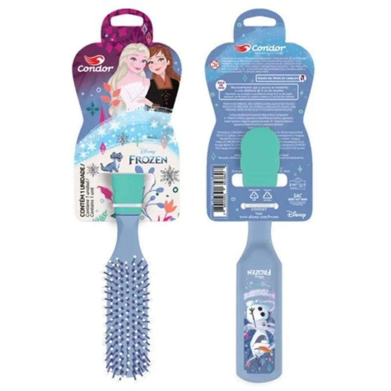 Escova Para Cabelo Frozen Ii Condor