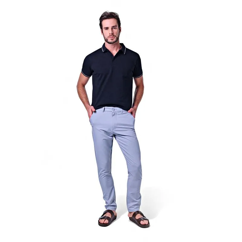 Calça Masculina Microfibra Casual Poliéster