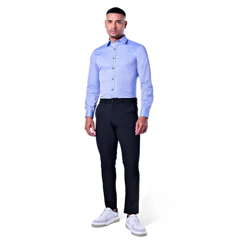 Calça Masculina Microfibra Casual Poliéster