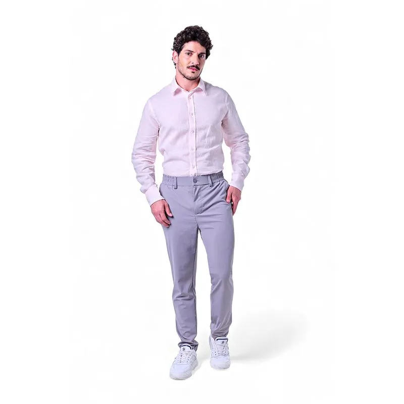 Calça Masculina Poliamida Elástico |Atrás