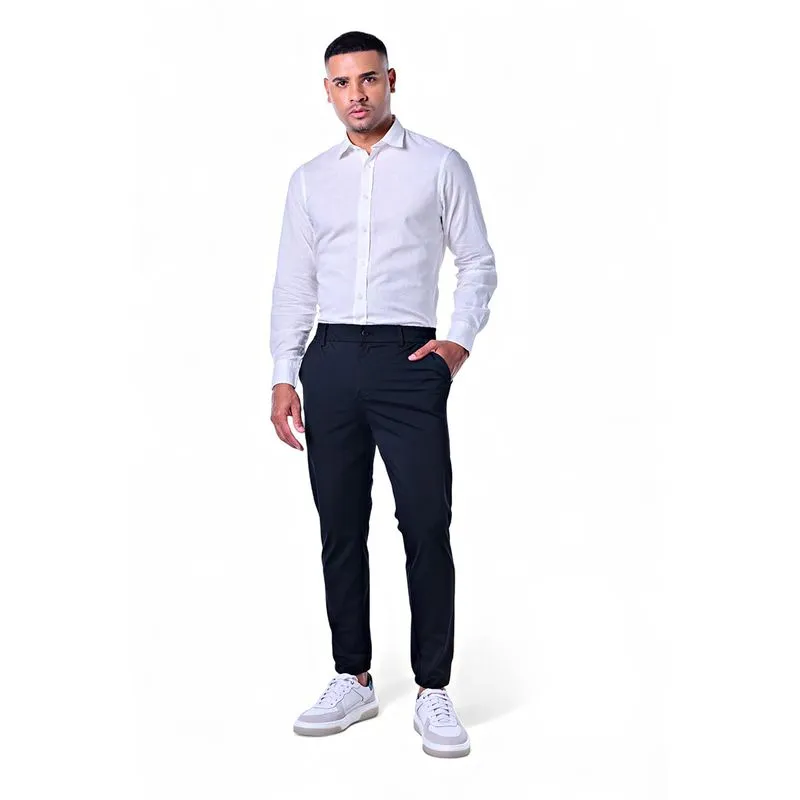 Calça Masculina Poliamida Elástico |Atrás