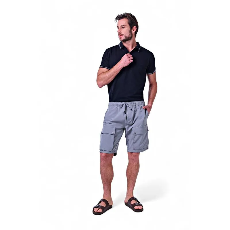 Bermuda Masculina Cargo Microfibra Poliéster Rabbitohs