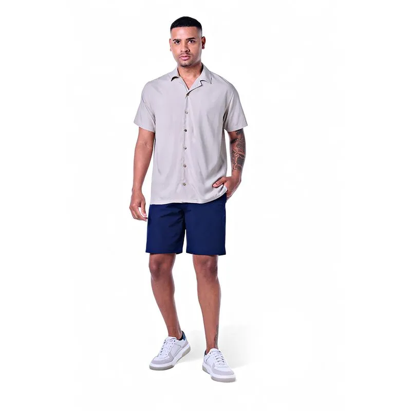 Camisa Masculina Manga Curta Gola Hawaii