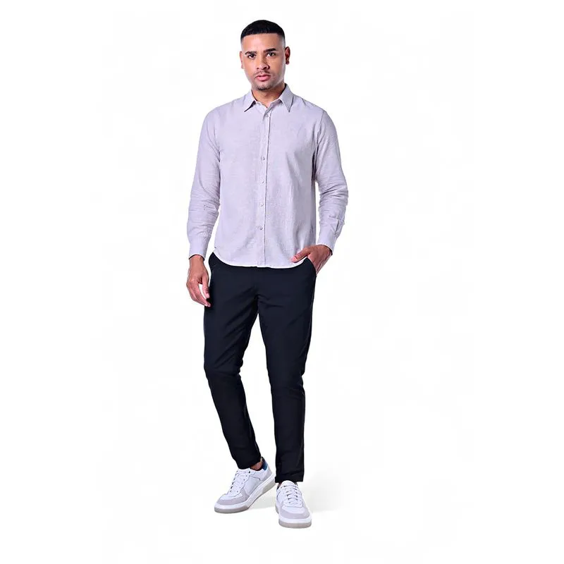 Camisa Masculina Linho Misto