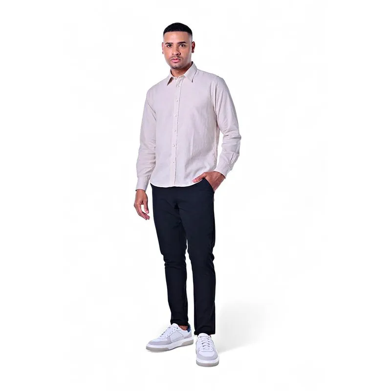 Camisa Masculina Linho Misto