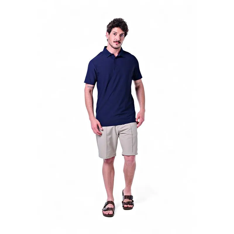 Polo Masculina Jackard