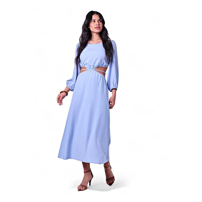 Vestido Feminino Comprido Alça