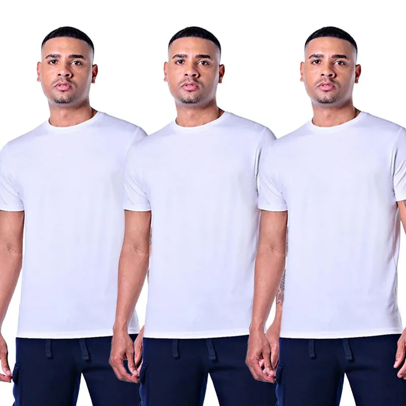 Kit 3 Camisetas Masculinas Básicas