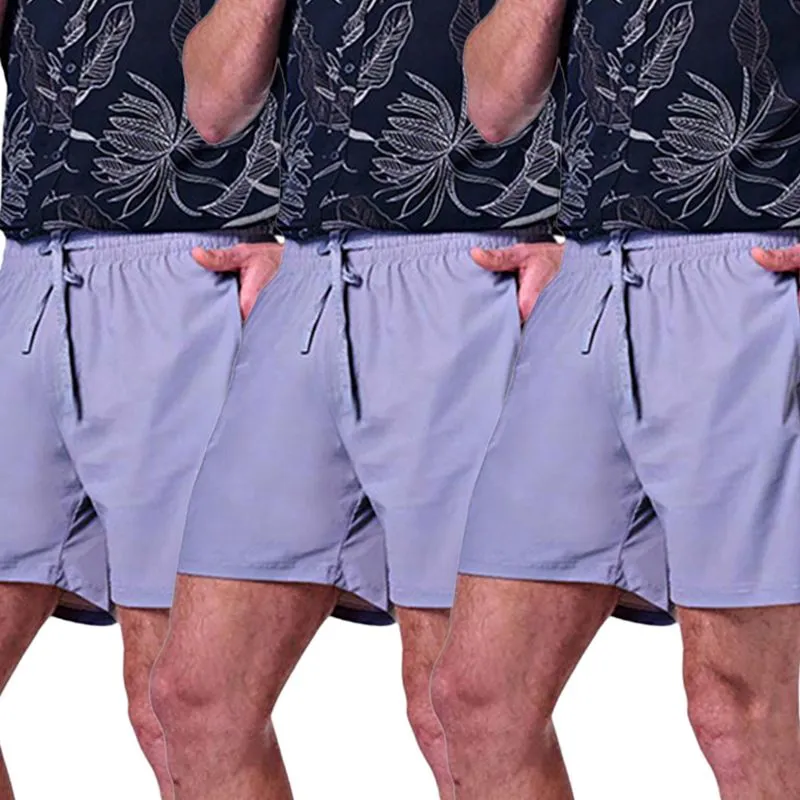 Kit 3 Shorts Esportivos Masculinos