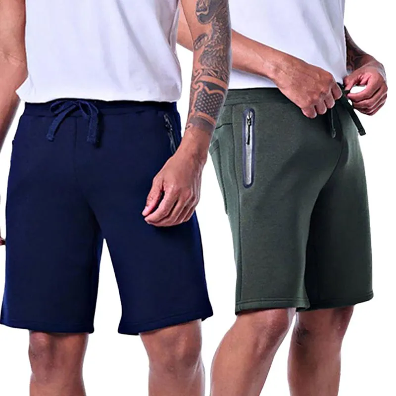 Kit 2 Bermudas Moletom Masculinas