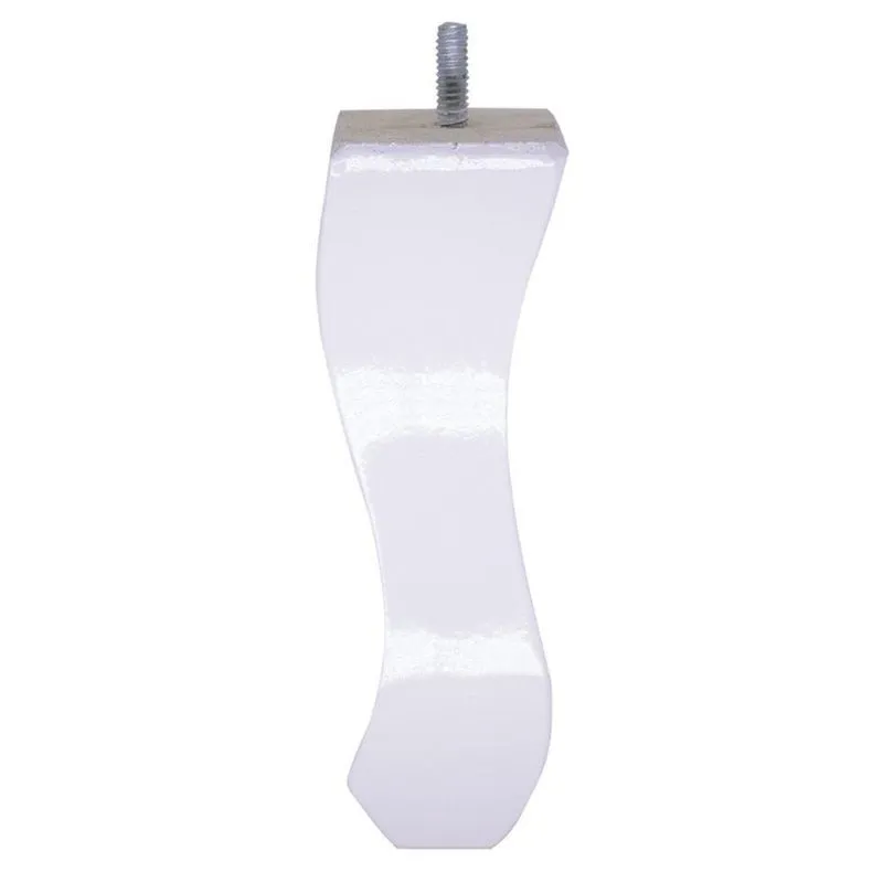 Pé Retro Branco 20 Cm - D'rossi