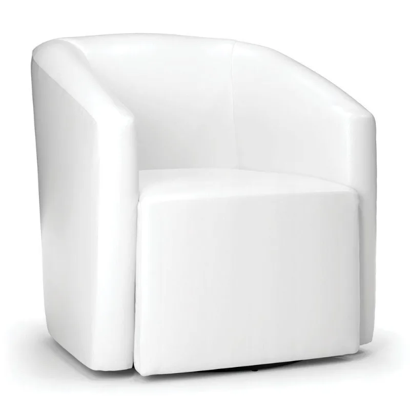 Poltrona Stella Max Corano Base Giratória - D\'rossi Cor Branco