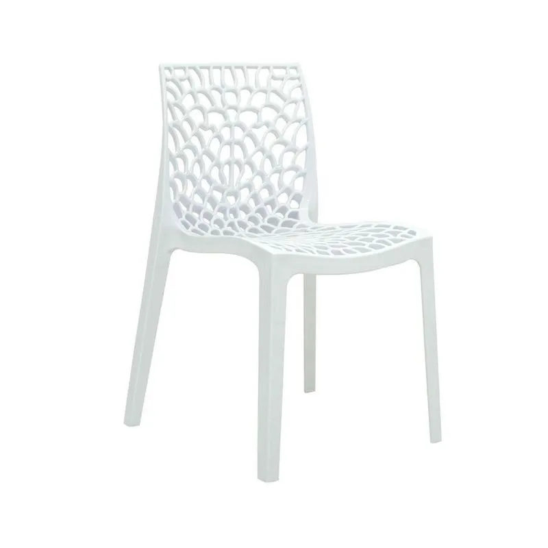 Cadeira Gruvyer Sala De Jantar Branco - D'rossi