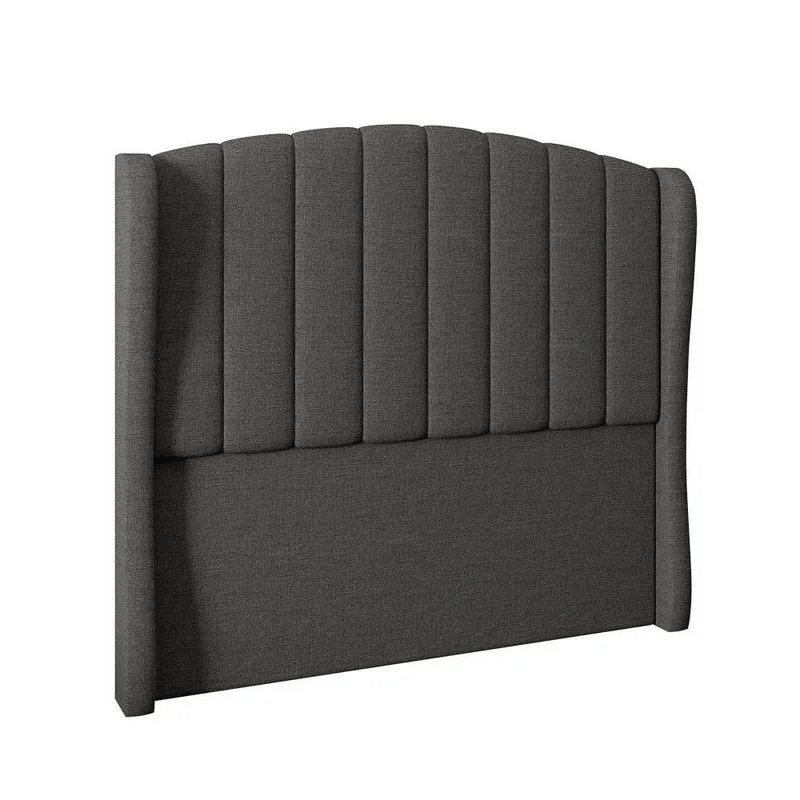 Cabeceira Para Cama Box Queen 160 Cm Angel Linho Cinza I02 - D'rossi