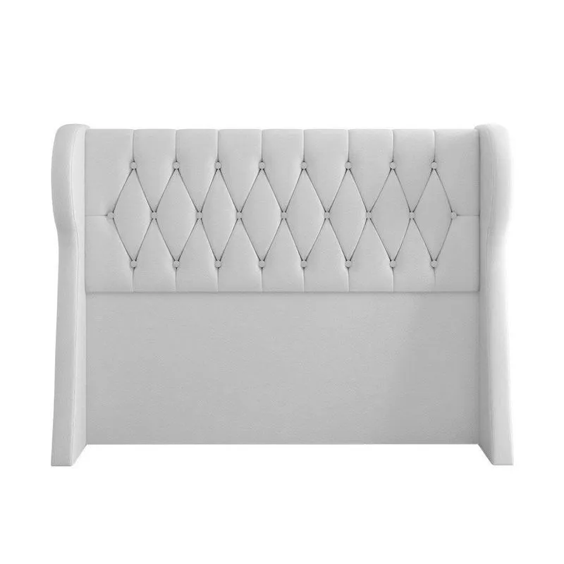 Cabeceira Para Cama Box King 193 Cm Beatriz Corino Branco I02 - D'rossi