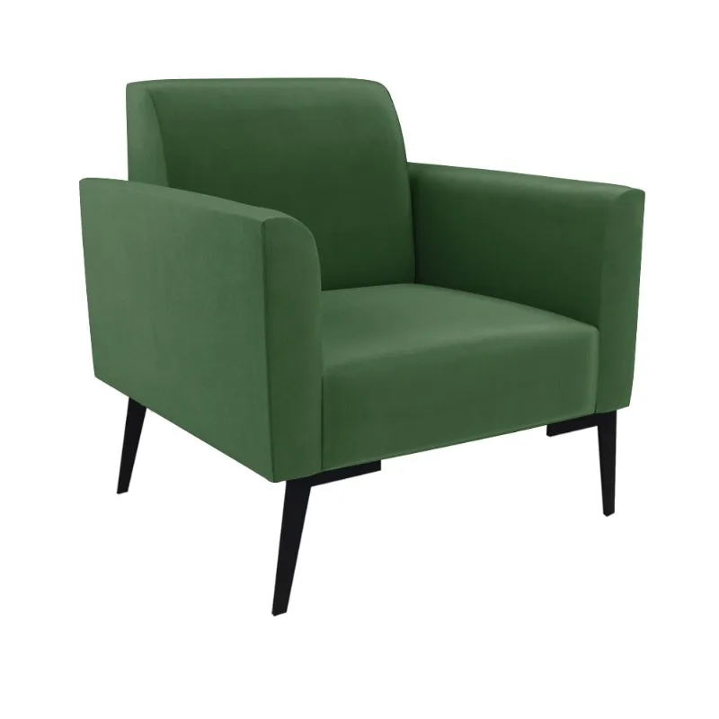 Poltrona Pés Villach Marisa Suede D03 - D'Rossi Verde
