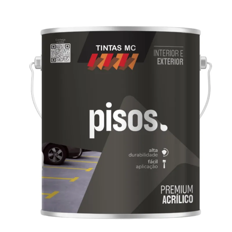 Piso Cinza Tintas mc