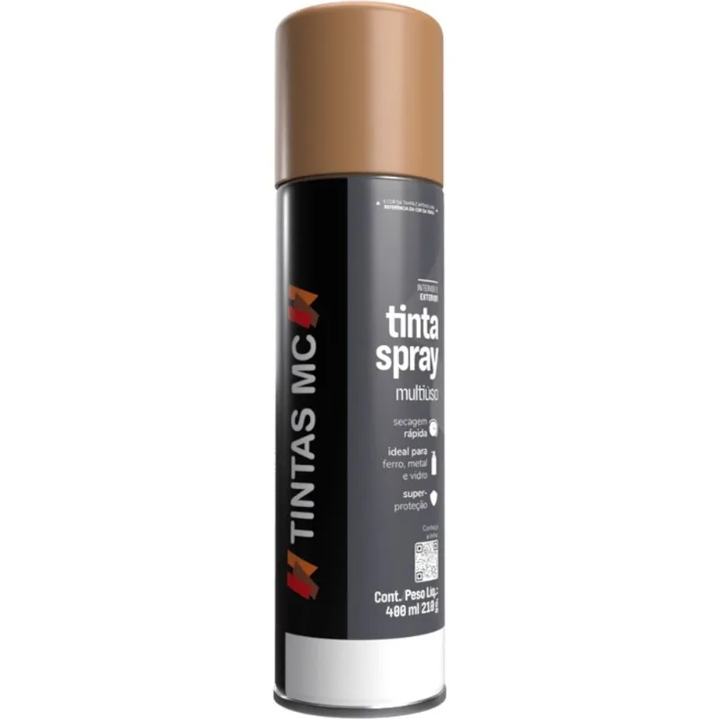 Spray Ouro 400Ml Metalizado Tintas mc
