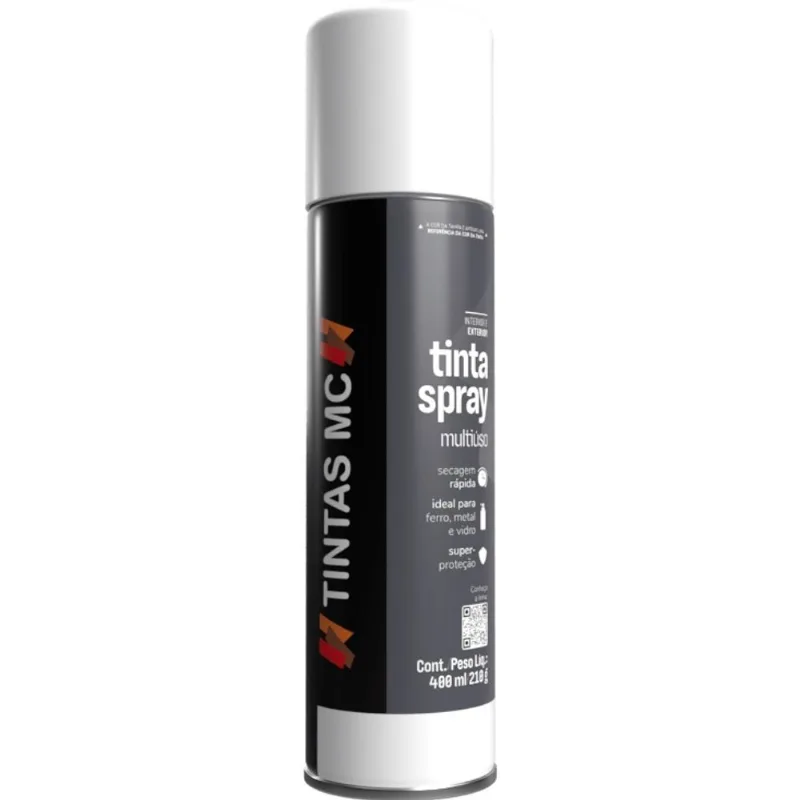 Spray Branco 400Ml Alta Temperatura Tintas mc