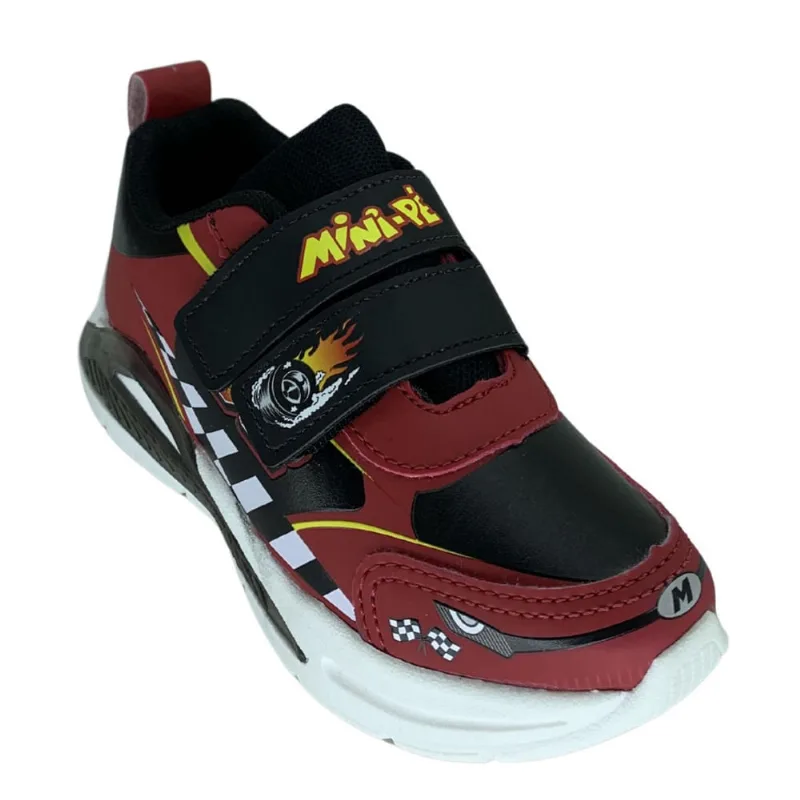 Tênis Led Velcro MiniPé 2434 - Juvenil