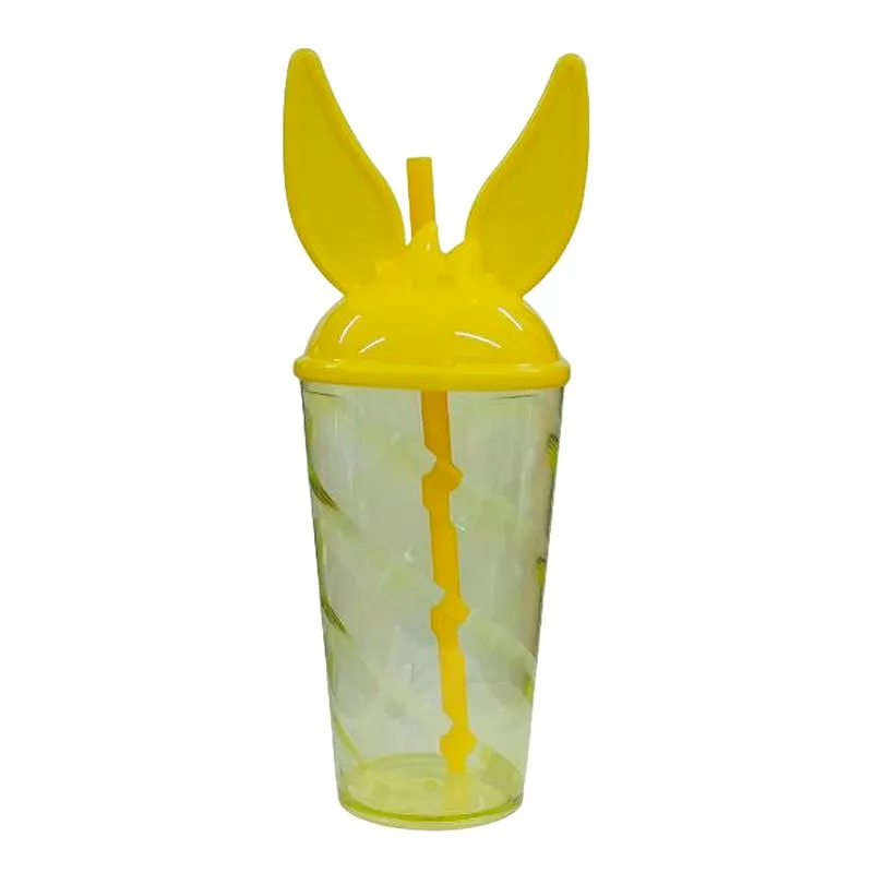 Copo Tampa Coelho Amarelo 500ML CTC004 TASIL