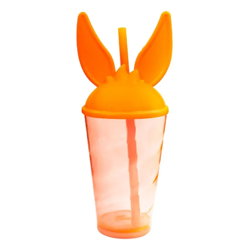 Copo Tampa Coelho Laranja 500ml CTC016 TASIL