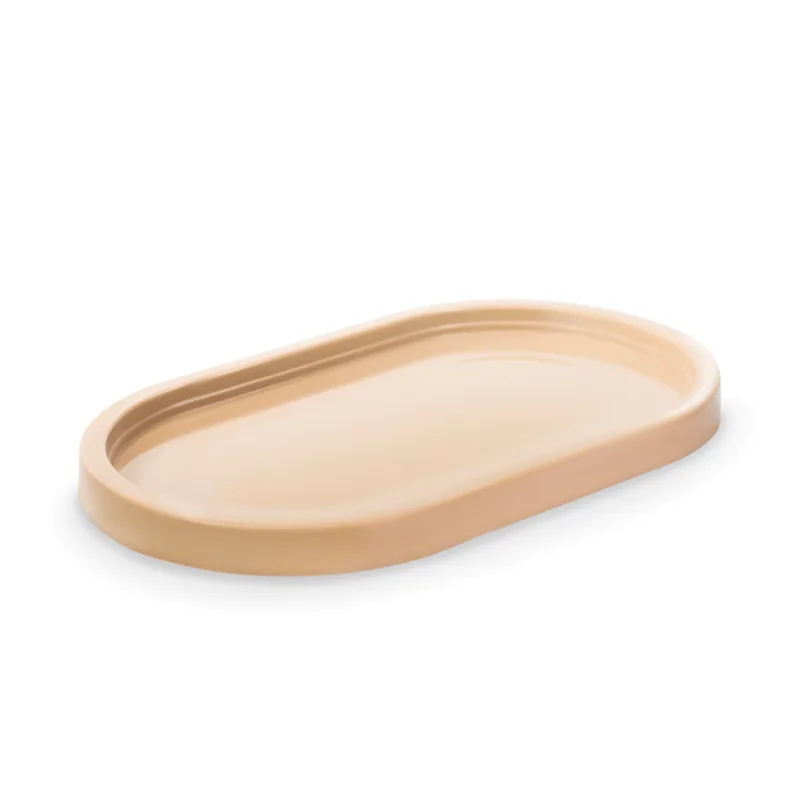 Bandeja Decorativa Oval Noz Moscada 22X13cm TASIL BANDEJA DEC OVAL NOZ MOSCADA 22X13CM BDO029 TASIL