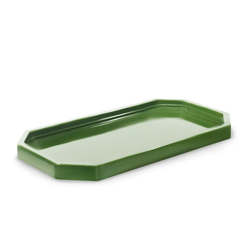 Bandeja Decorativa Lapidada Verde Militar 30X16cm BDL035 TASIL BANDEJA DEC LAPIDADA VERDE MILITAR 30X16CM BDL035 TASIL