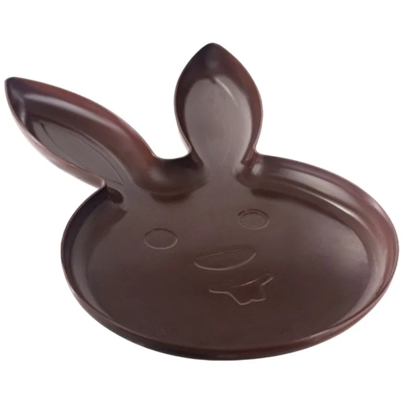 Bandeja Decorativa Coelho Marrom BC006 TASIL