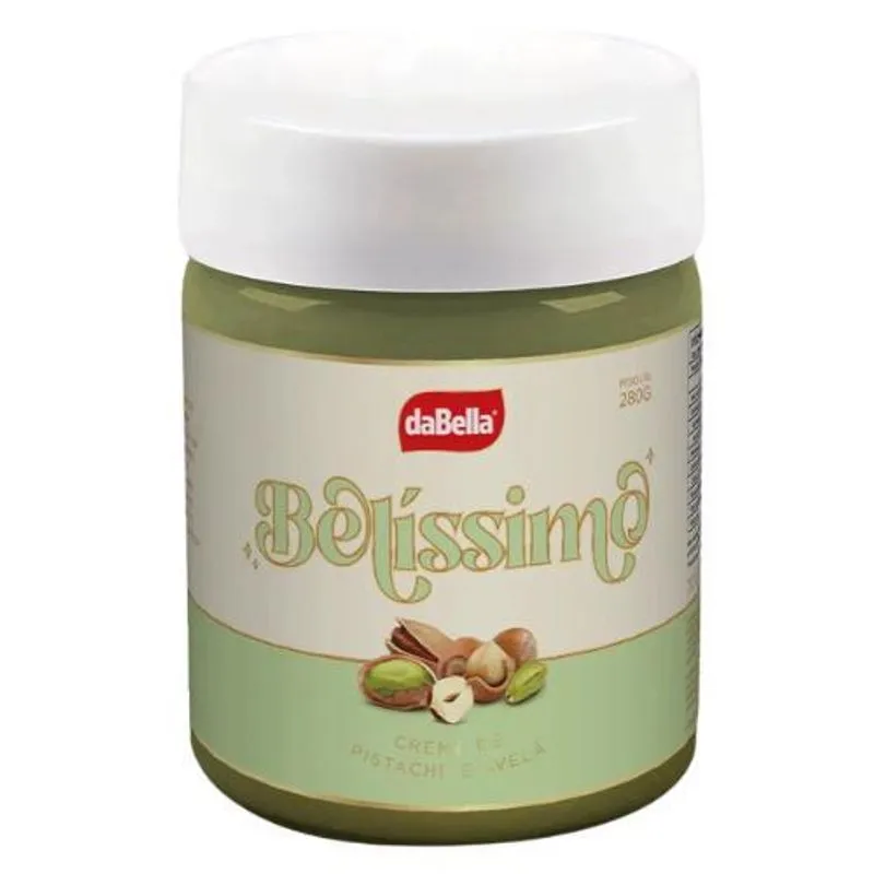 Creme De Pistache E Avelã Belissimo 280g Dabella