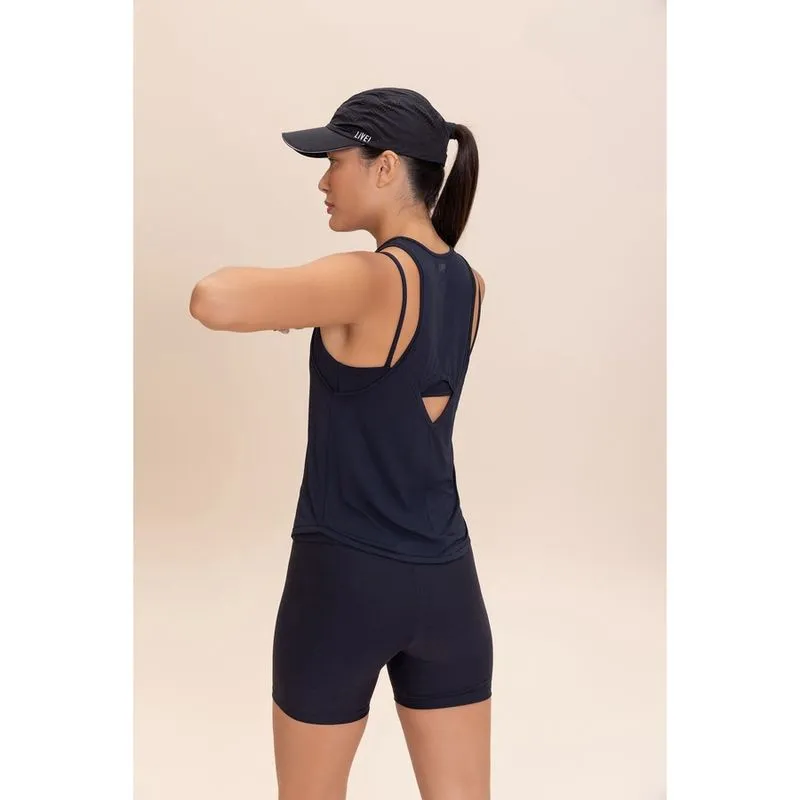Regata Live Breath Back Comfort Feminino Eclipse