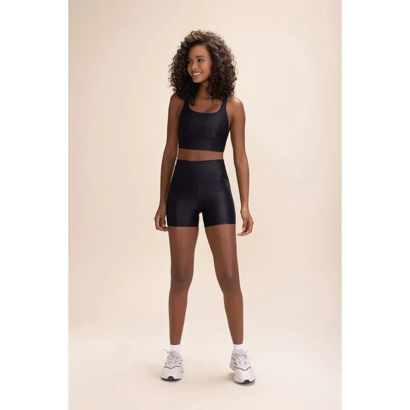 Shorts Live Fit Allure Adaptiv Feminino Preto