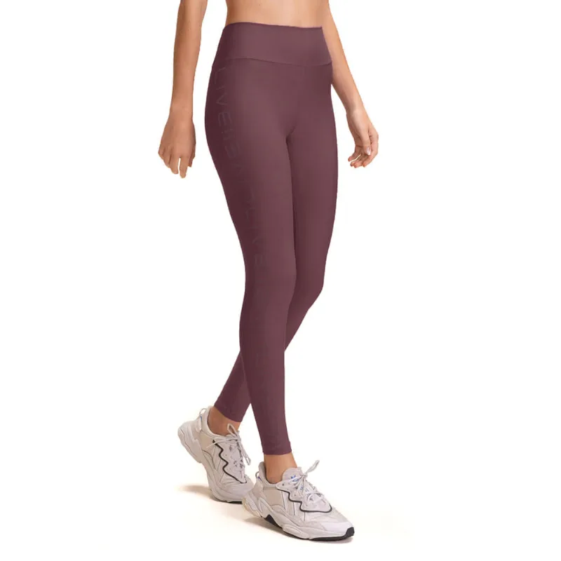 Legging Feminina Live Fusô Icon Neo Vinho Velvet - M - LIve!