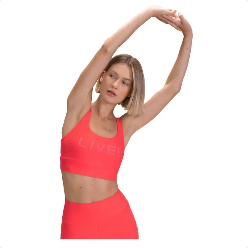 Top Live Icon Feminino P / vermelho