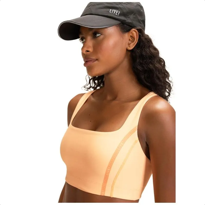 Top Live Dynamic Mat Feminino M / laranja