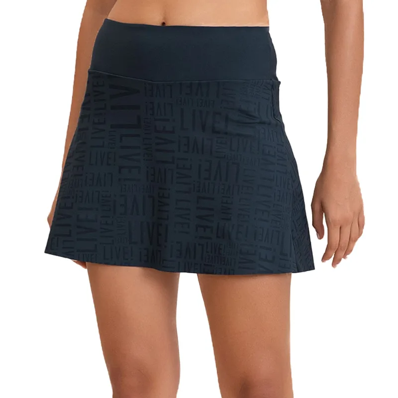 Short Saia Feminino Live Sense Pro Drop Marinho - M