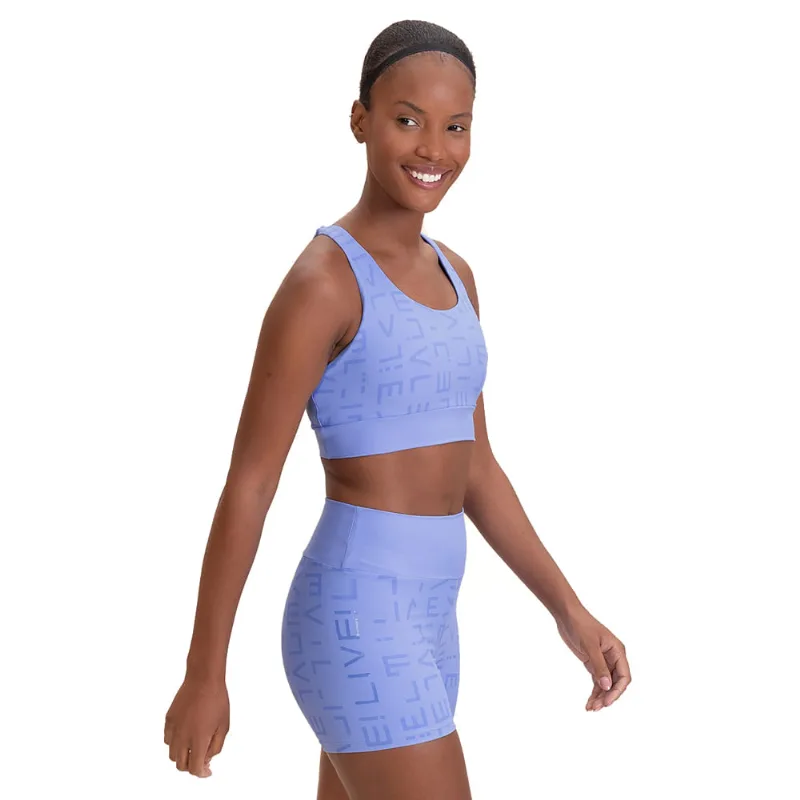 Top Feminino Live Icon Hydefit Adaptiv Rain Azul - G - LIve!