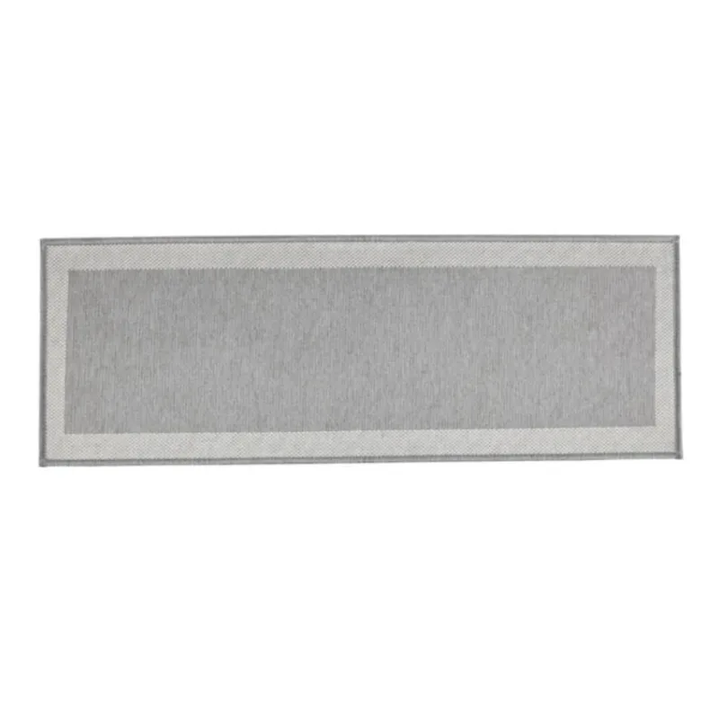 Tapete/Passadeira Antiderrapante 50x1,8m Multi Square Grey/Cinza Kacyumara - Casa K - Kacyumara