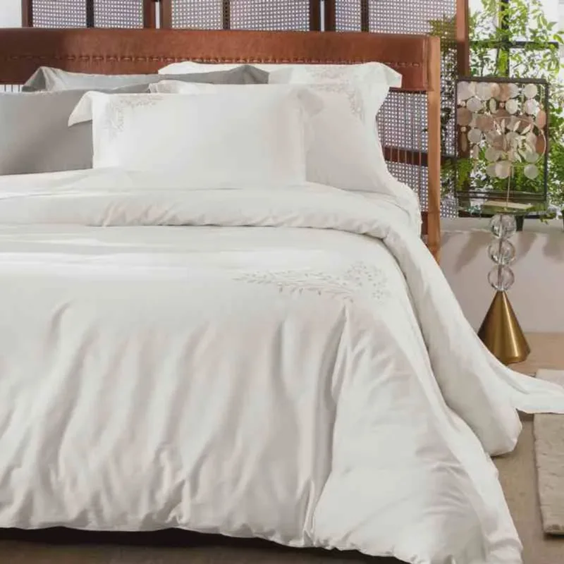 Kit Duvet King Taiti Off-White/Greenjoy Kacyumara